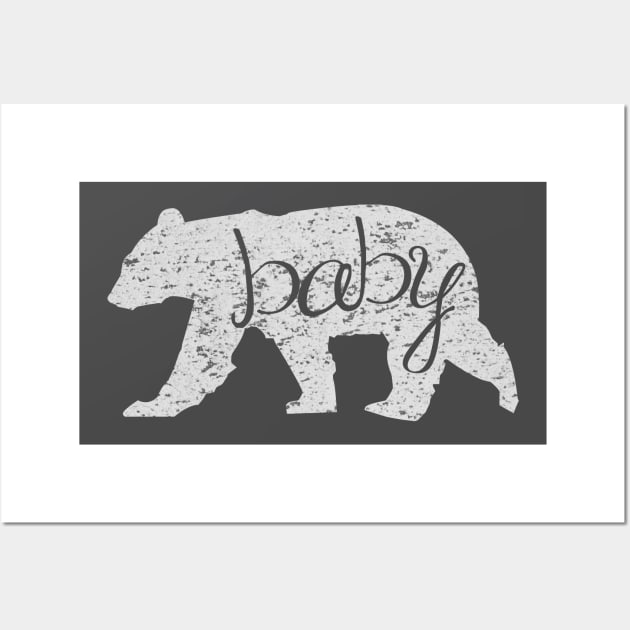 Baby Bear Wall Art by Fuzzy Bear